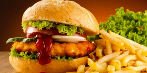 völlige Ablehnung von Fast Food
