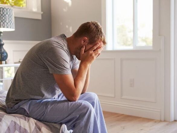 männliche Prostatitis