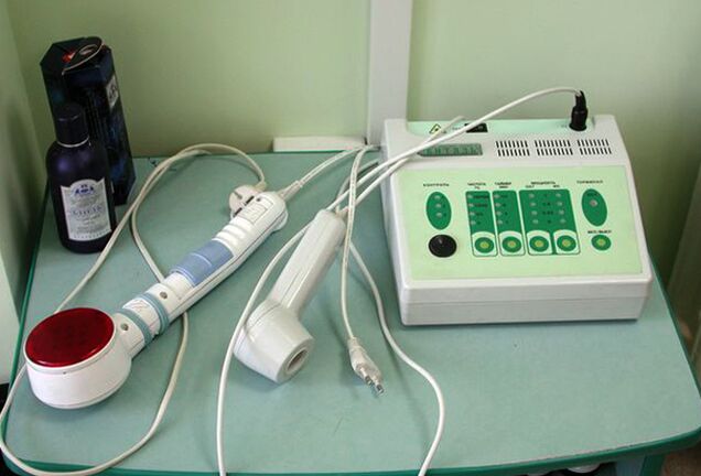 Physiotherapiegerät zur Anwendung bei chronischer Prostatitis