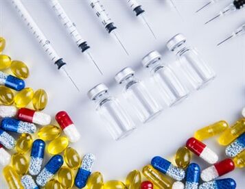 Antibiotika gegen Prostatitis.